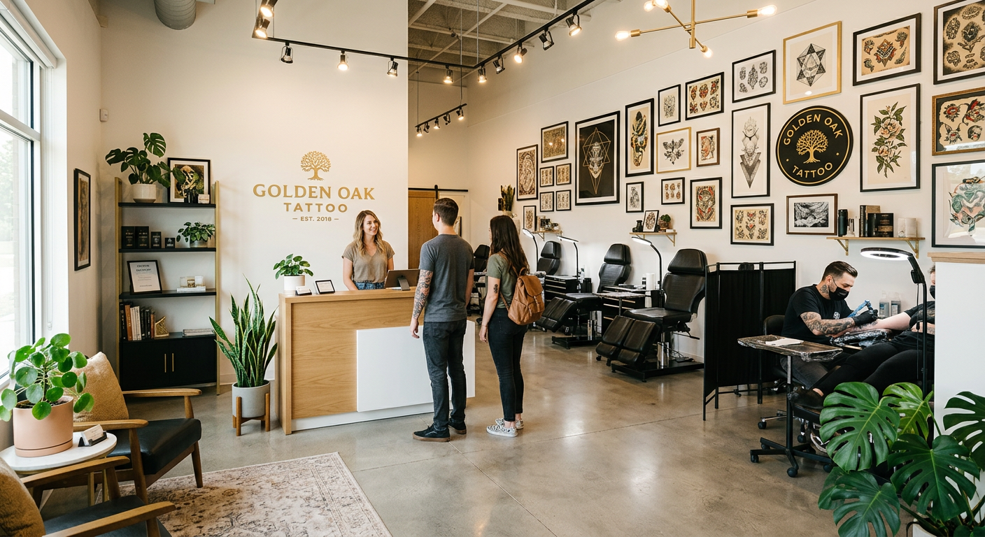 One Love Tattoo Studio Interior